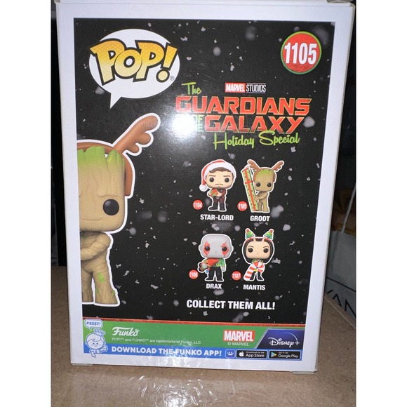 Funko Pop! Guardian of the Galaxy - Groot [Christmas Special] - Picture 4 of 14